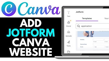 How To Add A Jotform To Your Canva Website 2025 (RIGHT WAY)