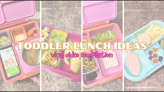 Toddler Lunch Ideas / Pack School Lunch with me #toddlermeals #bentoboxlunch #toddlerfoodideas