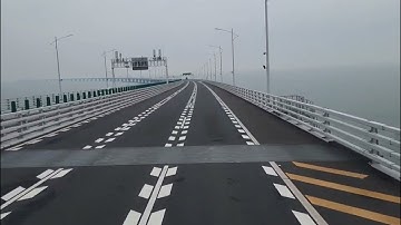 Hong Kong-Zhuhai-Macau Bridge is the world