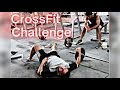 CrossFit challenge in commercial gym || burpees or clean and jerk