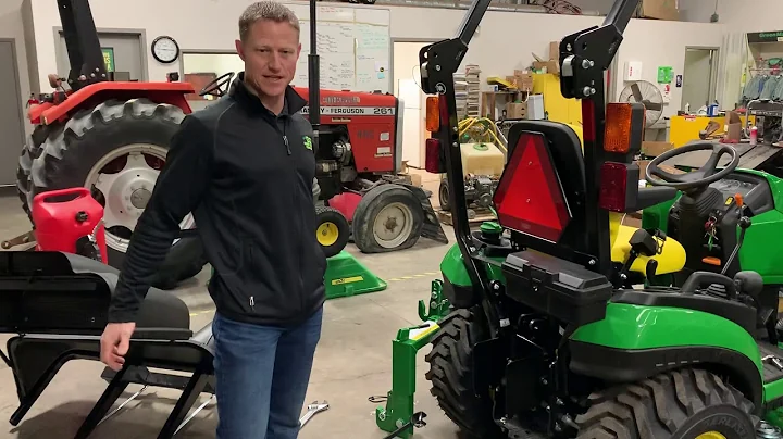 John Deere Sub-Compact 3-Point Hitch Installation