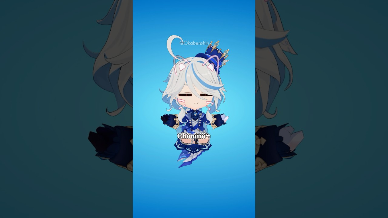 Hachimi Chimichi Mambo Smol Furina #genshinimpact #shorts
