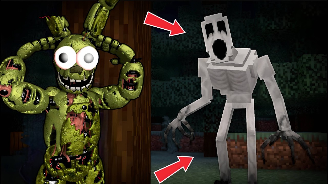 Spring Trap Mod Minecraft SPRINGTRAP PLAYS - MINECRAFT (HORROR MOD) - YouTube