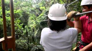 Belize Aerial Trek Zip Line Part 4