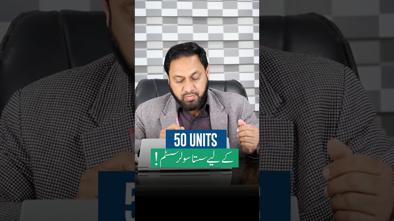 Affordable Solar system for 50 units?