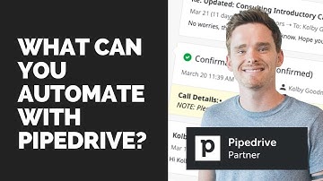 What can you automate with Pipedrive? NEW VIDEO AVAILABLE