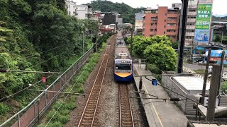 台鐵 暖暖車站 EMU700區間電聯車進站