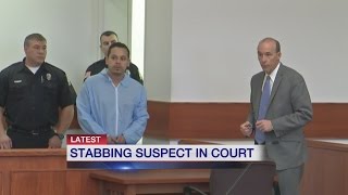 Stabbing suspect held without bail