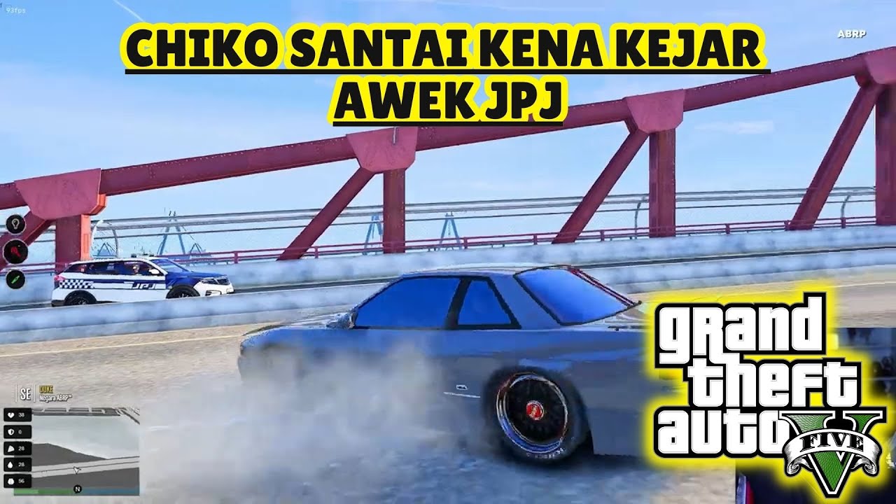 🔴 GTA 5 | CHIKO SANTAI KENA KEJAR AWEK JPJ