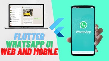 Flutter WhatsApp UI - Web and Mobile - Responsive Design