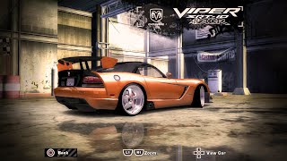 NFS Most Wanted | Dodge Viper SRT-10 ACR '08