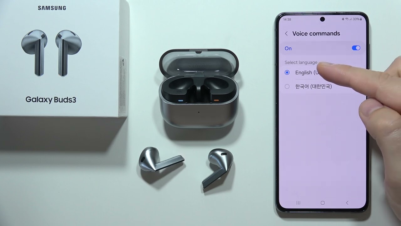 How to Change Language of Voice Controls on SAMSUNG Galaxy Buds 3