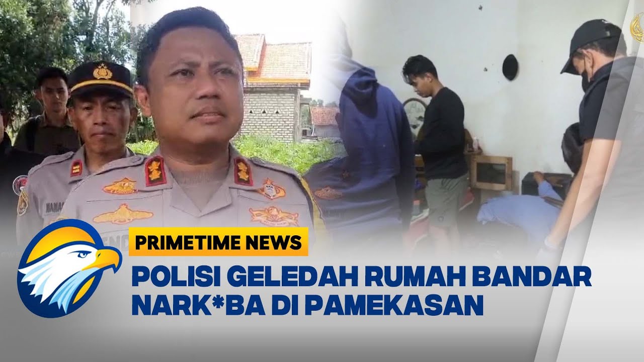 Penggerebakan Rumah Bandar Nark*ba di Pamekasan Madura