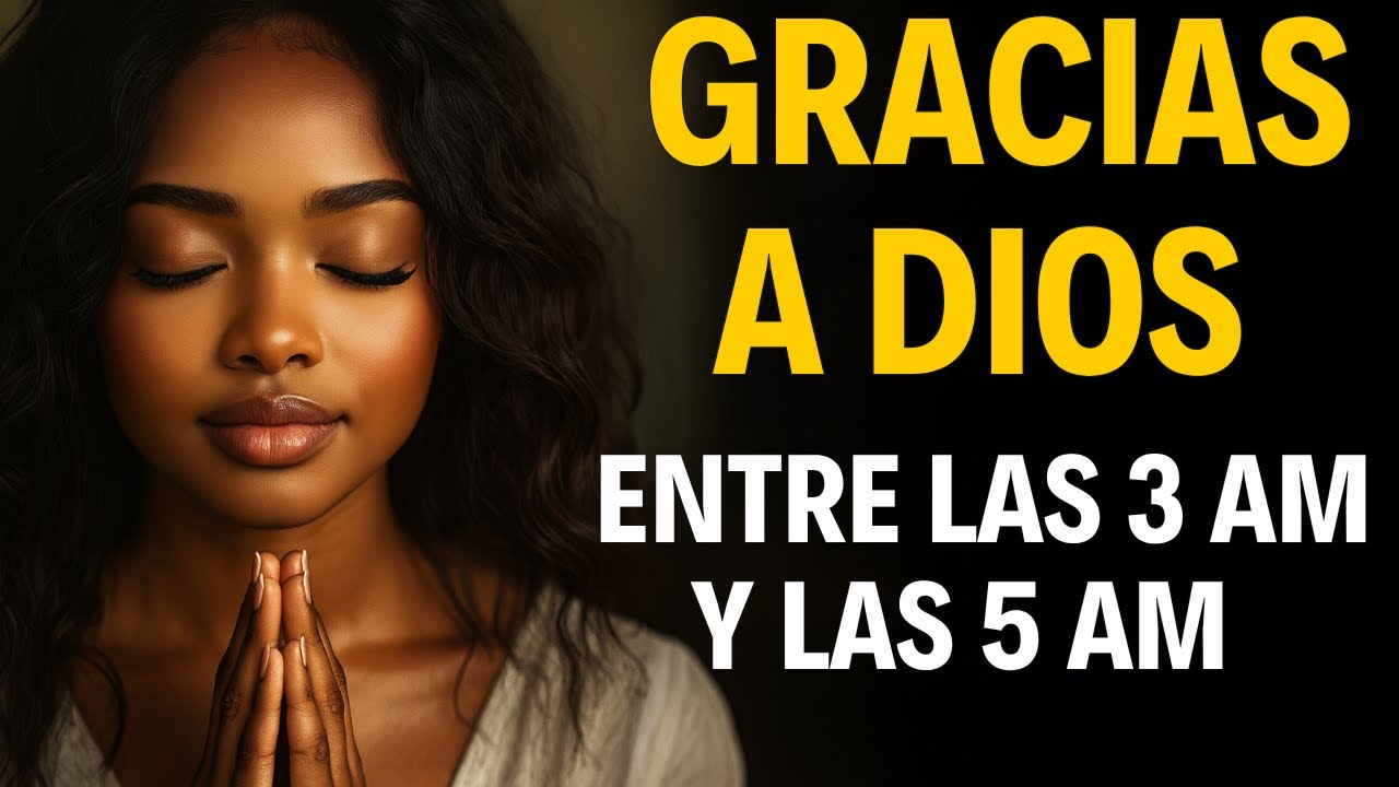 Si te despiertas entre las 3 y las 5 de la mañana, DI esta poderosa ...
