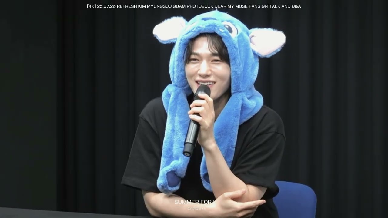 [4K ENG SUB] 25.07.26 김명수 Kim Myungsoo REFRESH Guam Photobook Fansign Talk and Q&A