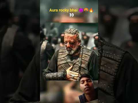 #kgfchapater2 rocky bhai 👿🤬 🔥 aura hai