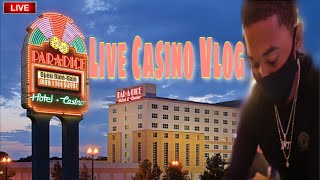 Live Casino Vlog, $500 Challenge at Par-A-Dice Casino. “You Pick The Games I Play Today”