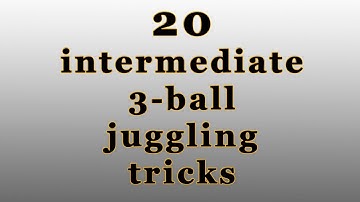 20 Intermediate 3-Ball Juggling Tricks you will find on jakzonglowac channel.