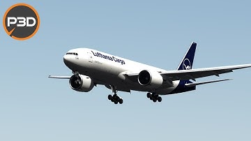 Prepar3D v5.1 | PMDG Boeing 777 | Frankfurt - Jeddah | Landing in Jeddah| P3D |