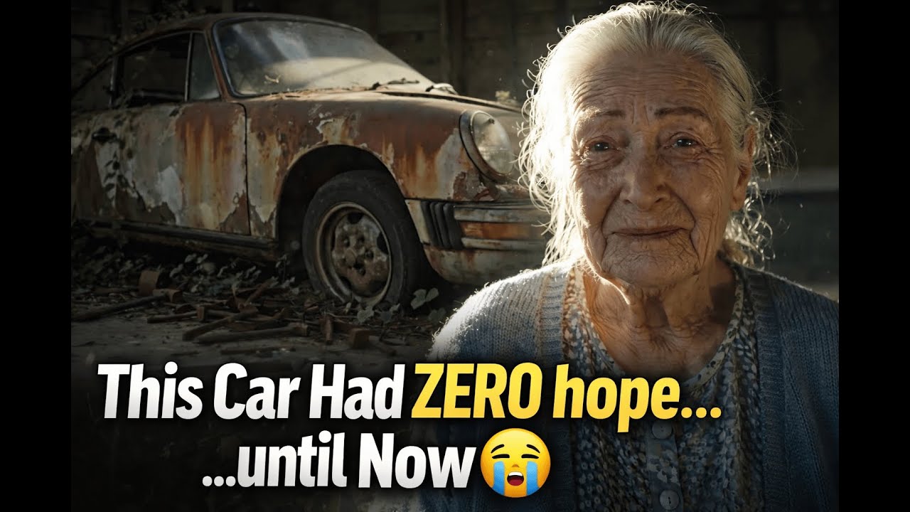 ASMR Car Restoration! Full Restoration of Abandoned White Porsche from Rust to glory