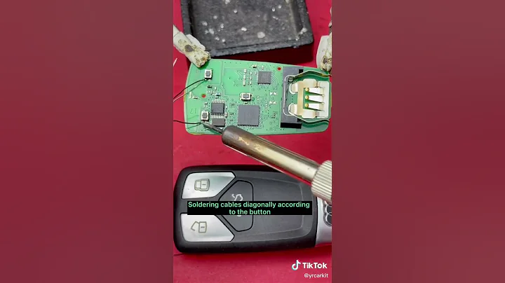 audi key how to smart key #shorts #mecanics