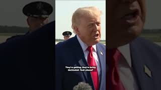 Trump honors 4 US troops killed in Iran war at dignified transfer