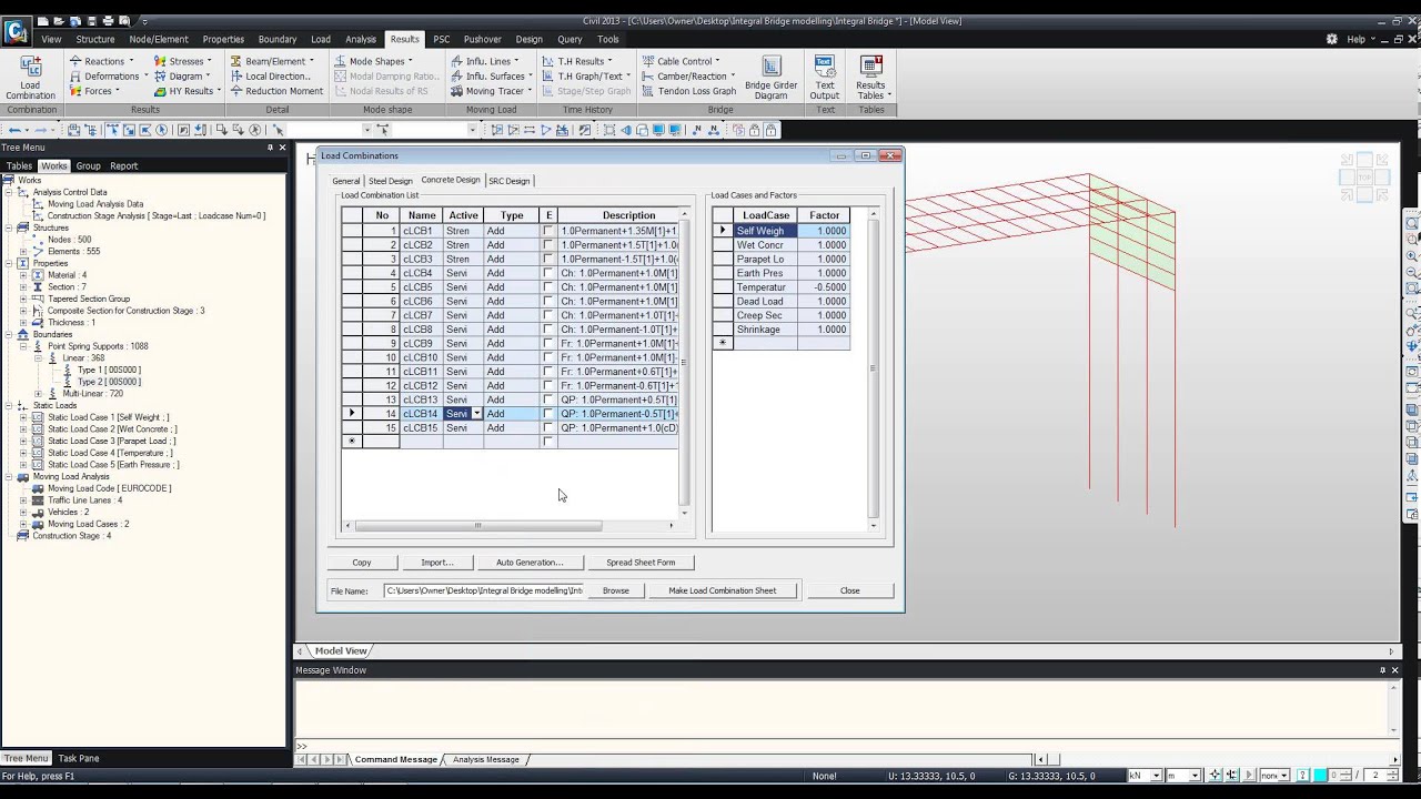 tutorial midas civil