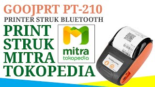 CARA CETAK STRUK MITRA TOKOPEDIA PAKAI PRINTER BLUETOOTH TERBARU screenshot 2