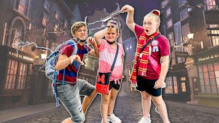 ATTACKED by a WIZARD! Taylor Finally Visits HARRY POTTER Land
