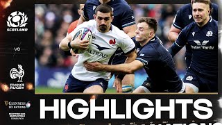 Highlights Scotland V France 2024 Guinness Mens Six Nations Rugby