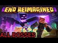 Minecraft end reimagined all bosses  marketplace map 