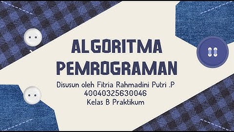 Dasar Bahasa Pemrograman C++ #09