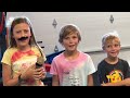 Forth of July Egg Drop Challenge! The kids tried an egg drop to see who’s eggs would survive!