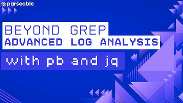Beyond grep: Advanced Log Analysis with pb and jq