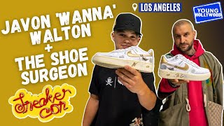 Euphoria's Javon 'Wanna' Walton Debuts Shoe Collab at Sneaker Con!
