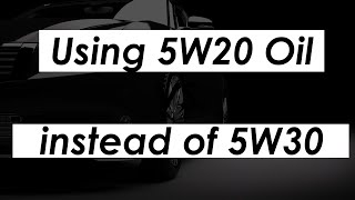 Celebrity Can You Use 5w20 Instead of 5w30 oil? Wealth