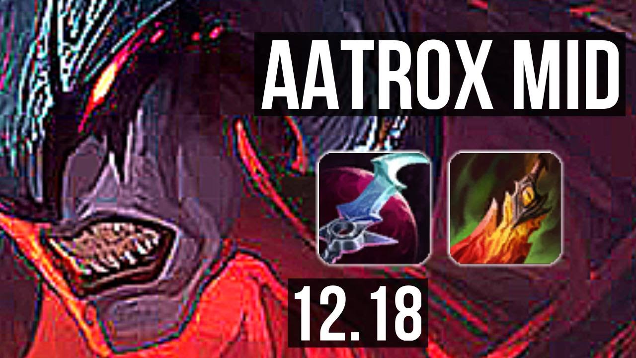 AATROX vs TWISTED FATE (MID) | 8/0/9, Legendary, 300+ games | EUW Grandmaster | 12.18