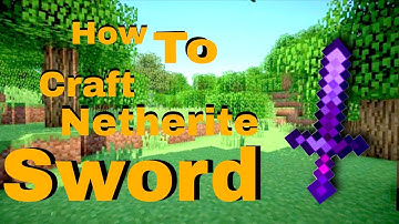 How to make netherite sword in Minecraft 1.21.121
