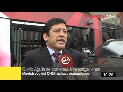 Guido Águila rechaza