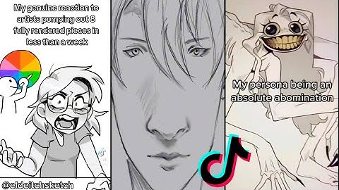 Random funny art TikToks cuz I need more storage pt 3