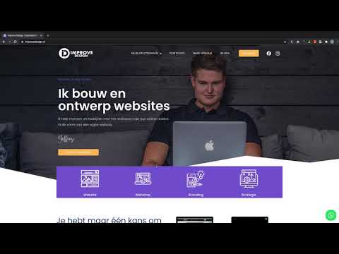 Inloggen op je website - Uitleg video van Improve Design