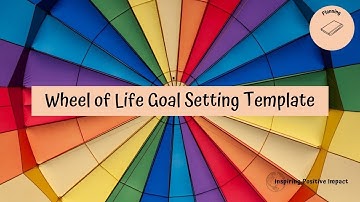 Wheel of Life goal setting template