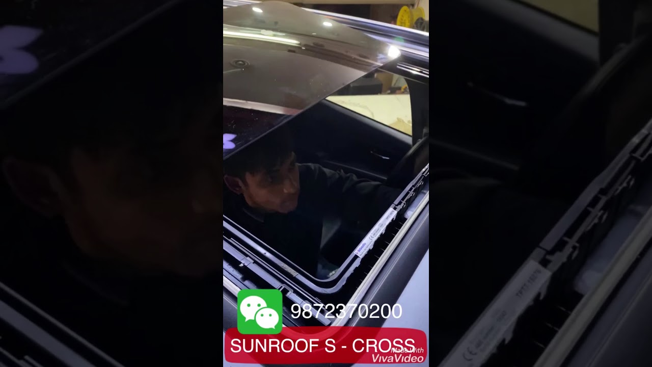 Sunroof S cross Suzuki - YouTube