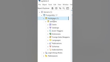 How To Create And Access PostgreSQL Database Using pgAdmin || Best PostgreSQL Tutorial Shorts