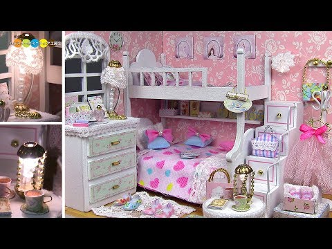 DIY Miniature Dollhouse kit Dream Angels ドールハウスキット