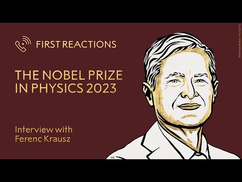 First reactions | Ferenc Krausz, Nobel Prize in Physics, 2023 | Telephone interview