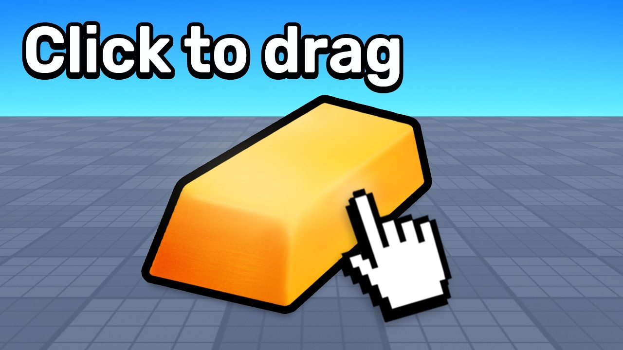 How to make a DRAGGING SYSTEM in ROBLOX