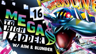 POCKET MEGA SHARPEDO THE MOST CURSED EPISODE! MEGAS TO HIGH LADDER #16