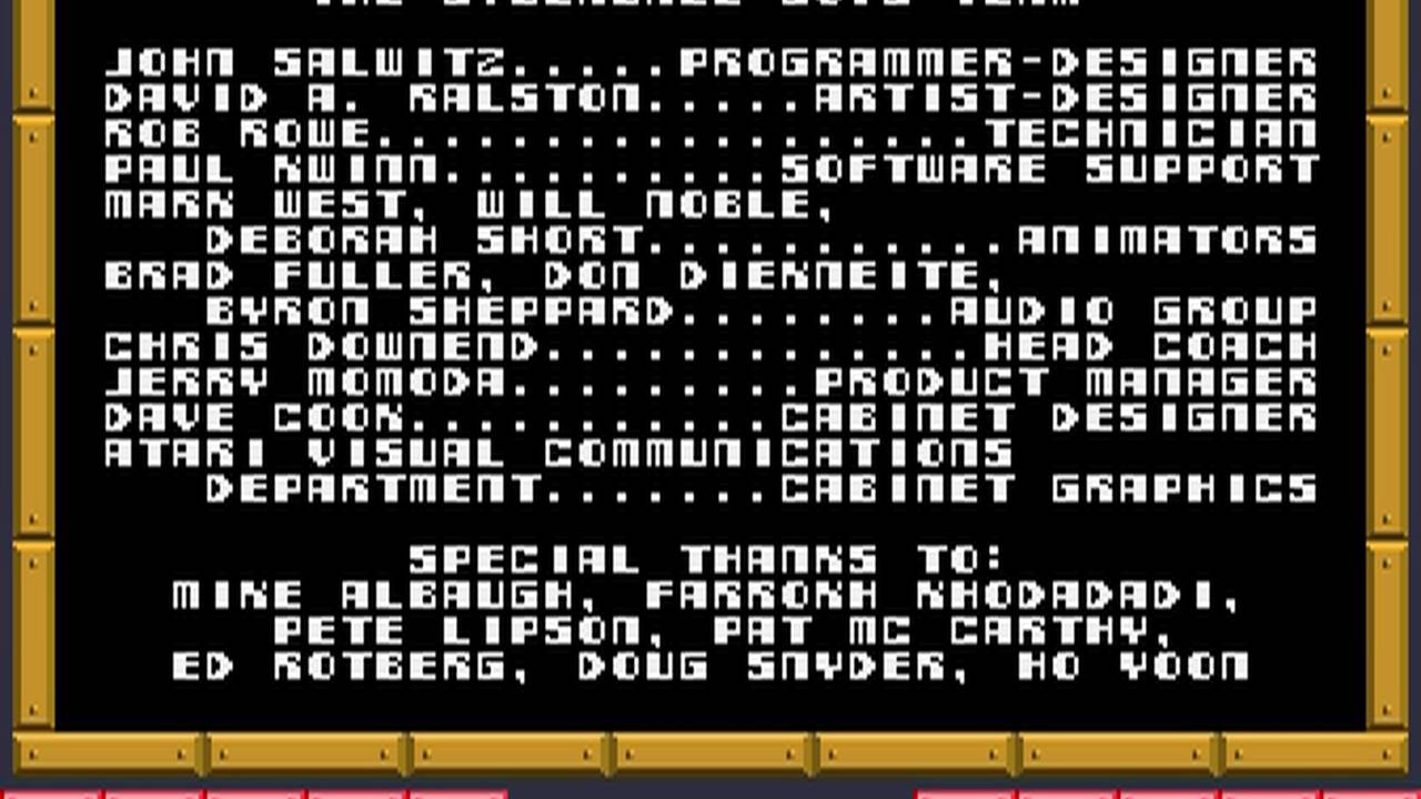 Cyberball 2072 (Atari 1989)  Attract Mode 60fps