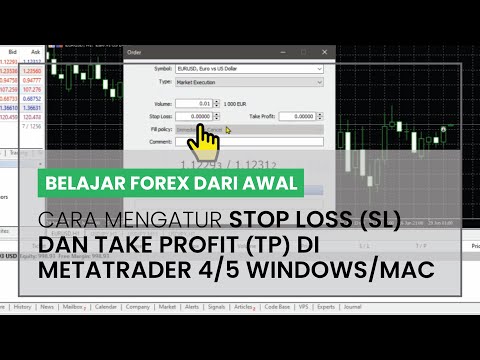 10. Cara Mengatur Stop Loss (SL) dan Take Profit (TP) di Metatrader 4/5 Windows/Mac